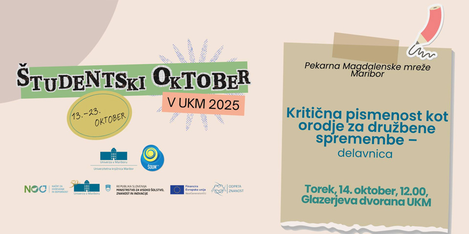 Kritična pismenost kot orodje za družbene spremembe Kritična pismenost kot orodje za družbene spremembe